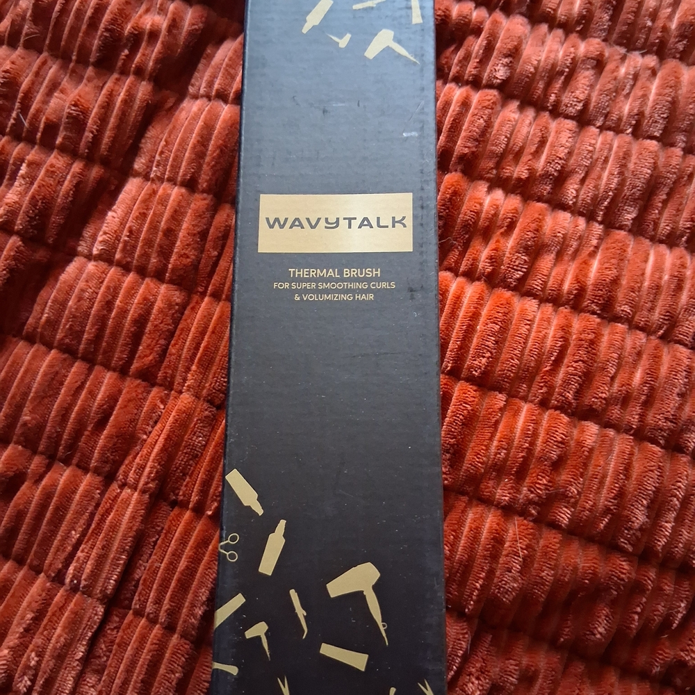 Wavytalk Black Thermal Brush for Women